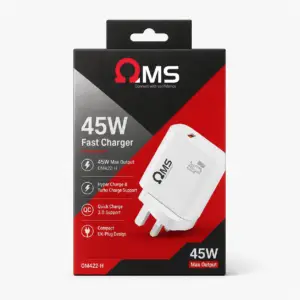 OM 422  - 45W Fast charging Power Adapter