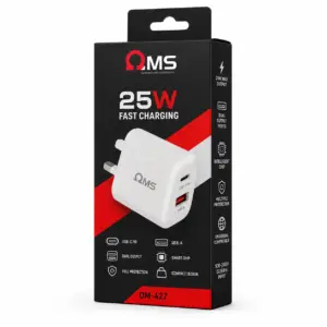 OM 427 - PD+USB DUAL PORT FAST CHARGER